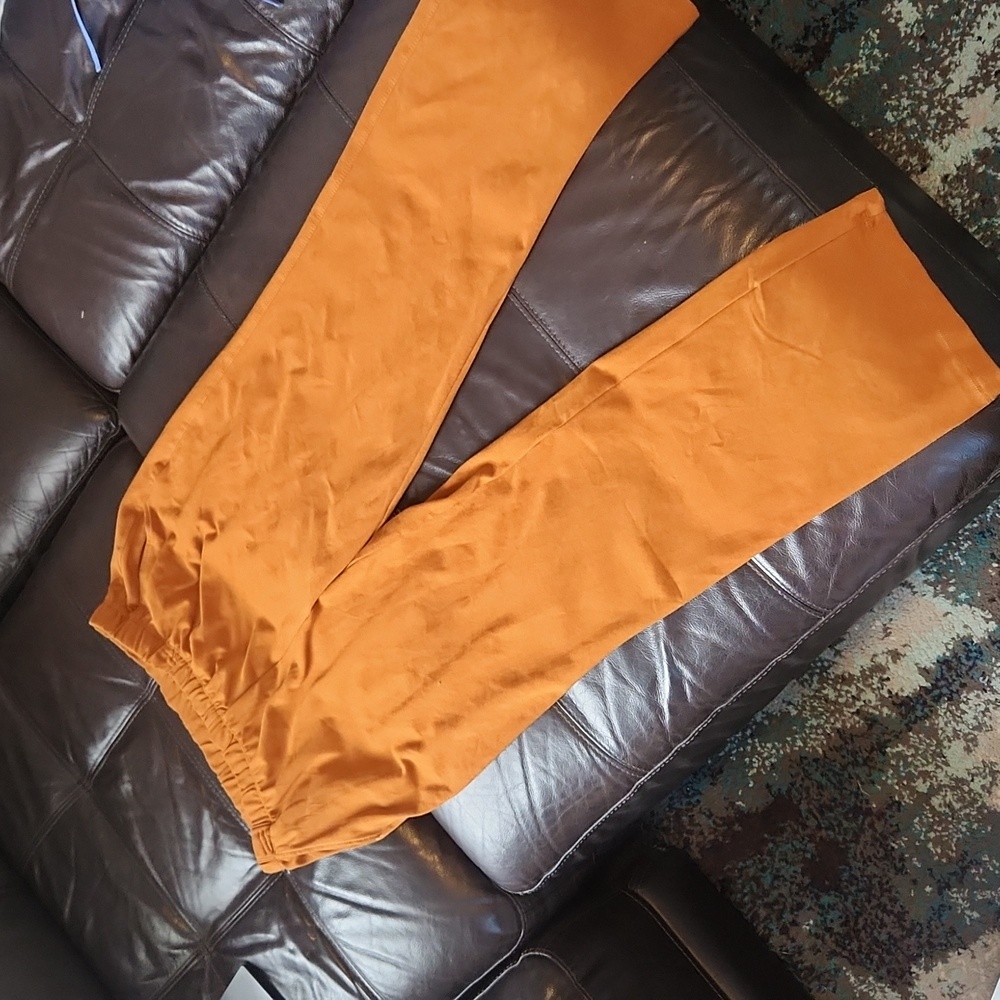 Lands end burnt orange pant